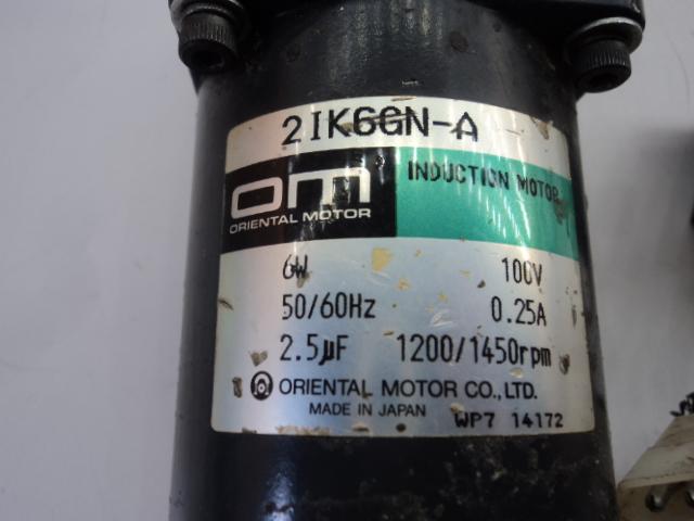 Oriental Motor 2IK6GN-A Induction Motor T65832 